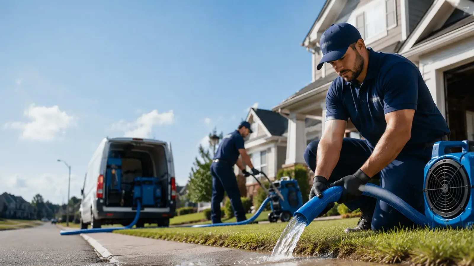 Flood Damage Restoration in Mellott, IN